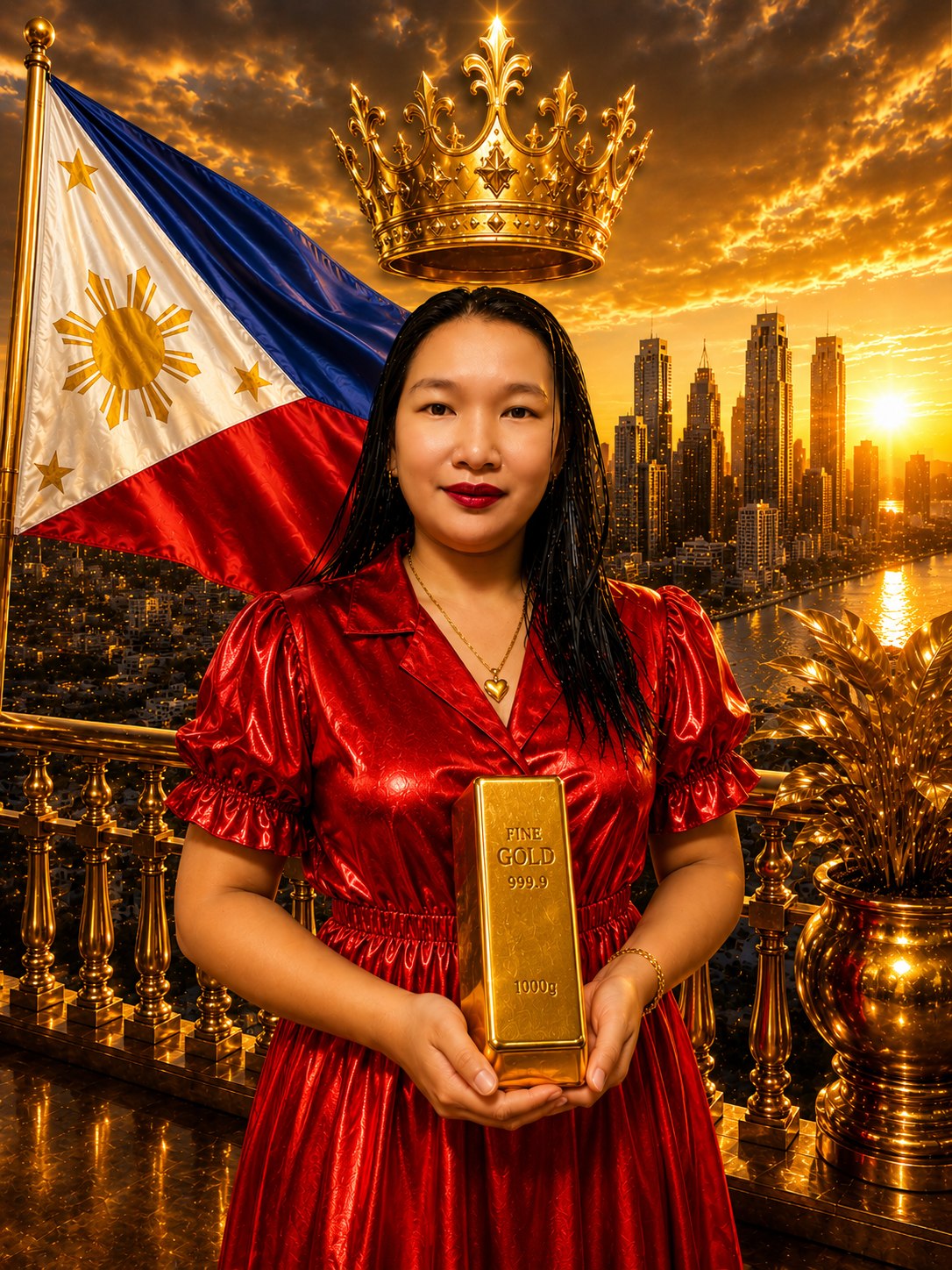 Gold Queen of the Philippines — Queen of Gold & Success